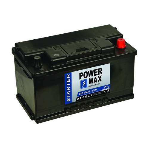 Powermax PM110EFB Start Stop EFB Car Battery 12V 75Ah Type 110EFB, 3 Years Warranty